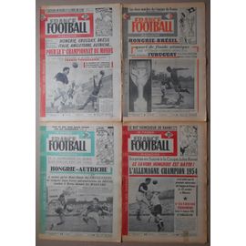 4 France Football Coupe Du Monde 1954