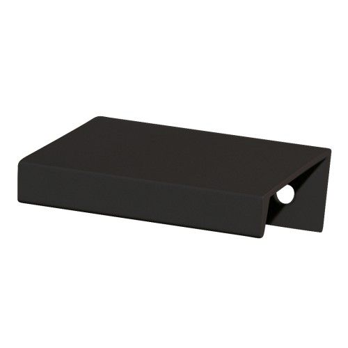 Poignée meuble tirette en aluminium P0333-L50mm-noir mat CADAP
