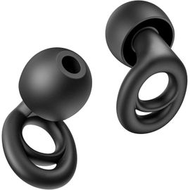 Bouchon D'oreille Pour Dormir Du Anti Bruit-Protections Auditives Super Douces Et Réutilisables, Bouchons Doreilles Pour Le Sommeil, Concerts Et La Sensibilité, Snr 28db (Noir) 