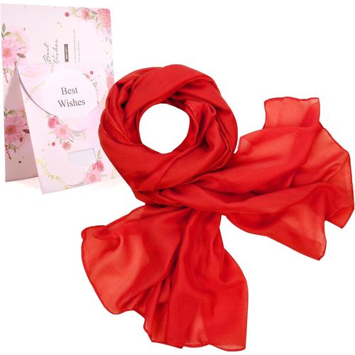 Tianyi-Foulard Châle Femme Écharpe Pour Printemps Automne Hiver Mousseline Doux Etole Léger Longues Grandes Scarf Pour Mariage Soirée Cocktail Fête Plage Cadeau D'anniversaire 180 X 70cm