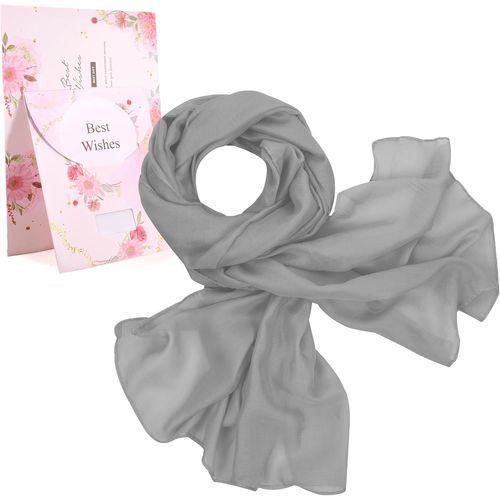 Tianyi-Foulard Châle Femme Écharpe Pour Printemps Automne Hiver Mousseline Doux Etole Léger Longues Grandes Scarf Pour Mariage Soirée Cocktail Fête Plage Cadeau D'anniversaire 180 X 70cm