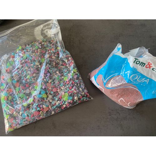 Lot De 4,7 Kg De Graviers Pour Aquarium