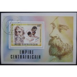 Centrafrique Bloc N°13 Prix Nobel Oblitéré