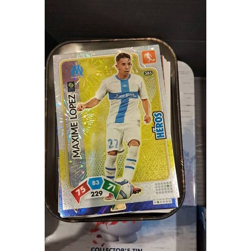 Carte Adrenalyn Xl Héros Maxime Lopez