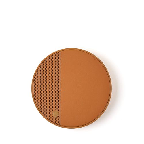 Enceinte Bluetooth et Station de charge 10W OSLO ENERGY PLUS LEXON Similicuir Caramel