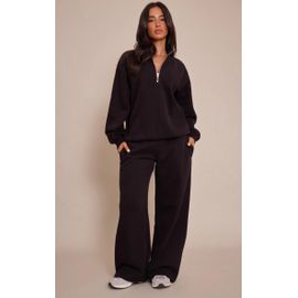 Petite Jogging Droit Noir, Noir