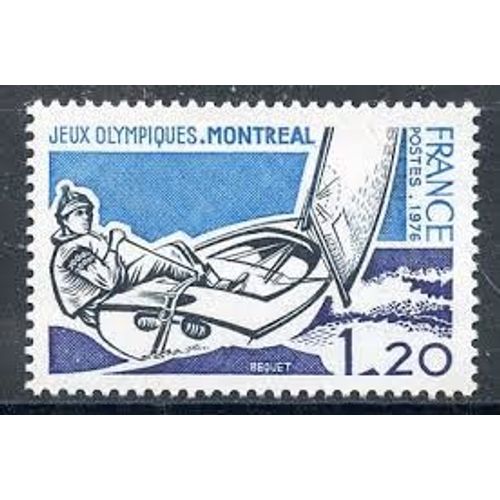 Jeux Olympiques À Montréal Année 1976 N° 1889 Yvert Et Tellier Luxe