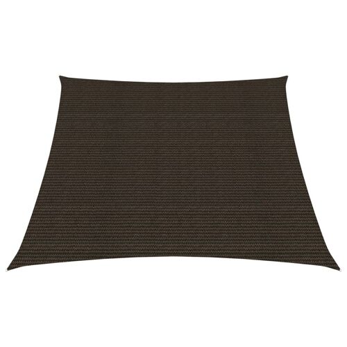 Vidaxl Voile D'ombrage 160 G/M² Marron 3/4x3 M Pehd