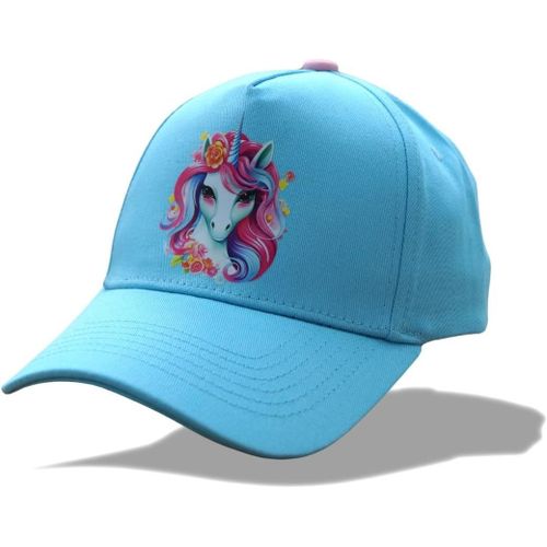 Tianyi-Casquette Pour Enfant, 100 % Coton, Casquette Monstertruck, Casquette Licorne, Snapback Pour Enfant, Visière Ronde, Visière Plate