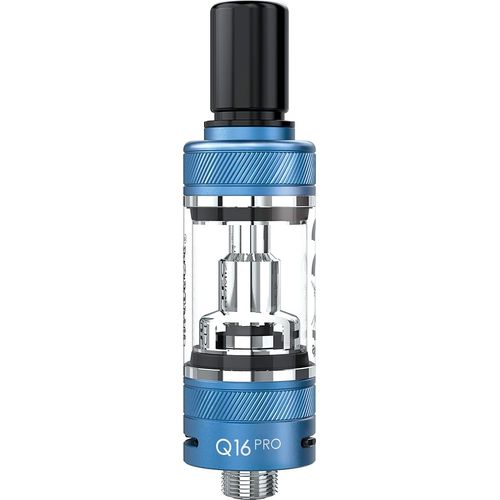 KALANKA-atomiseur Q16 PRO pour cigarette électronique Q16/Q16 PRO, tank de 1,9 ml, verre Pyrex, résistance 1,6 Ohm incluse (Produit sans nicotine) BLUE