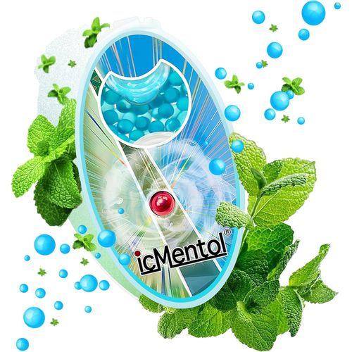 SEPT-icMentol - Nouvelle formule Ultra Cool, 180+20 billes menthol, Menthol capsules, Billes aromatiques, Bille parfumé (ice mint)