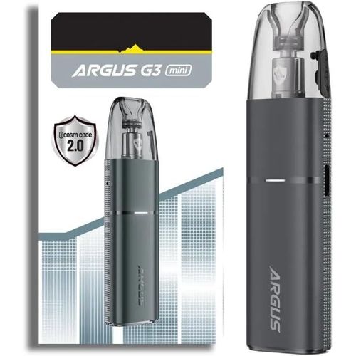 KALANKA-Argus G3 Mini Kit,1 350 mAh, puissance maximale 30 W, vape avec cartouche Argus V2 de 3 ml, compatible avec vapotage 0,7 ohm, sans nicotine ni liquide.