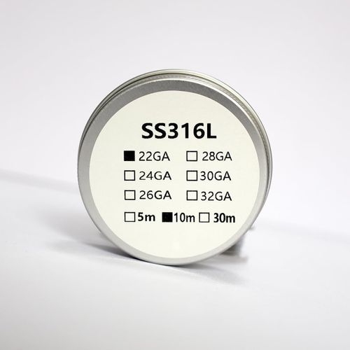 KALANKA-SS316 Bobine de résistance à la chaleur DIY 10 m pour réservoir Rta RDA Rdta Subohm (22GA)