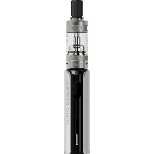 Q16 Pro Plus Cigarette Électronique Kit Complet \U2013 Batterie Rechargeable 1500 Mah, Résistance Incluse 1.6 Ohm, Atomiseur 3.0 Ml, 4 Niveaux De Puissance, Vapoteuse Électronique [Argent][Z146]