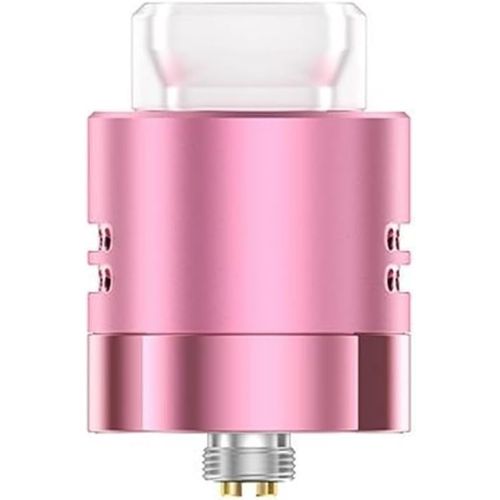 KALANKA-Original Tsunami Reborn Z RDA Tank Atomiseur double bobine bricolage pont réservoir 510 fil Cigarette électronique DTL RDL Vape (Rose) - No Nicotine No Liquid