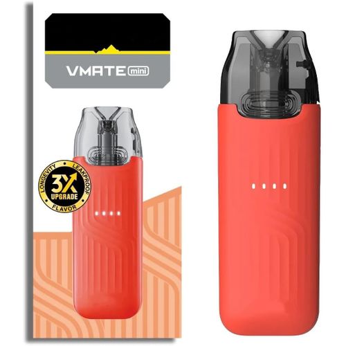 KALANKA-Kit Vmate Mini, puissance maximale 30 W, batterie 1000 mAh, cartouche Vmate 3 ml, remplissage par le haut, compatible avec les modèles 0,7 ohm, sans nicotine ni liquide.