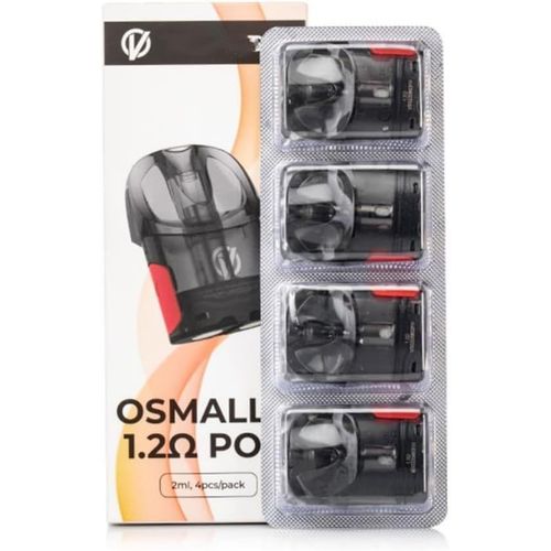 KALANKA-Cartouche Vaporesso OSMALL 2 Pod (1,2 ohm × 4), cartouche de 2 ml Atomiseur de cartouche de 1,2 ohm adapté au kit OSMALL 2, sans nicotine