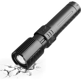 Puissante Lumière Multifonction : Lampe De Poche Led, Haute Luminosité, Lampe Torche Led Brillante Avec Zoom, Parfaite Pour Toutes Les Situations, Lampe De Poche Haute Puissance Pour Le Camping, La
