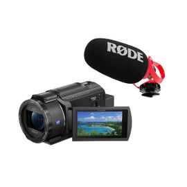 Camescope 4K Sony FDR-AX43A Noir + Rode VideoMicro II