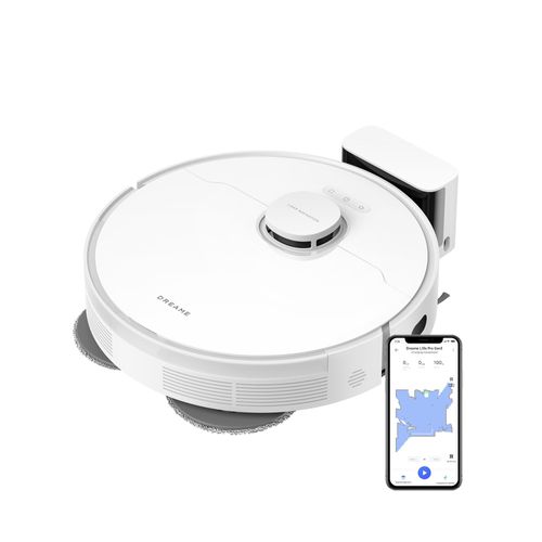 Dreame L10s Pro Gen 3 Robot Aspirateur Laveur, 13 000 Pa, Système de Lavage des Sols DuoScrub, Serpillière à Levage Automatique de 7 mm, Puissant Nettoyage des Tapis/Moquette, 5200mAh