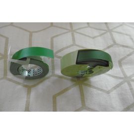 Dymo Rubans Pour Pince Manuelle 9/12mmm Vert Lot De 2