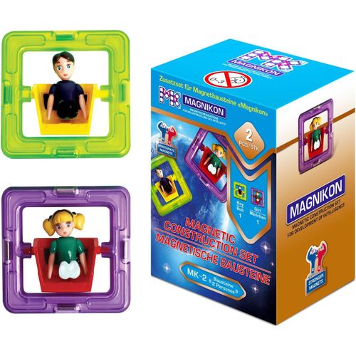 Magnikon-Kit De Construction Magnétique De Rechange-Briques De Construction Magnétiques-Jouet Pour Enfants À Partir De 3 Ans-Cadeau Pour Filles Et Garçons-Jouet Montessori-Aimant
