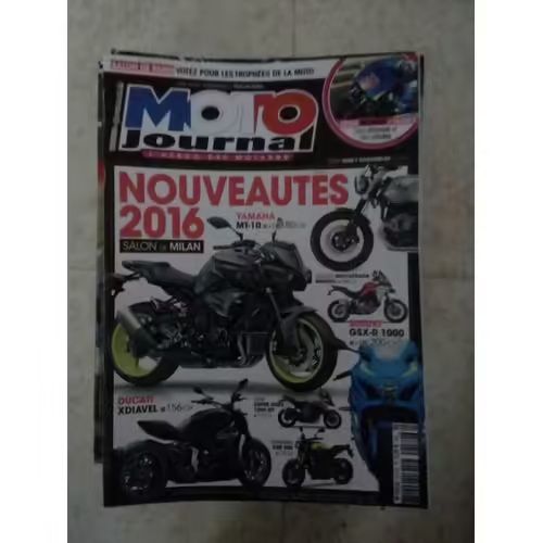 Moto Journal 2170 De 2015 Moto Guzzi Griso 1200 8v,1400 Eldorado,Zero Sr 12.5,
