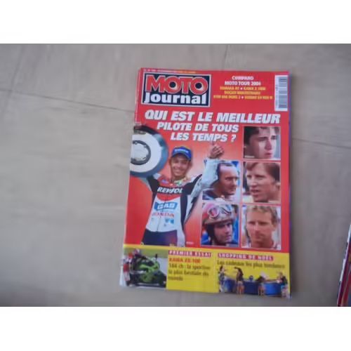 Moto Journal 1596 De 2003 Kawasaki Zx10r,Yamaha R1 Moto Tour,Suzuki Sv650n,Kawasaki Z1000,Ktm 640 Duke 2,Ducati 1000 Multistrada,Yamaha 650 Drag Star,