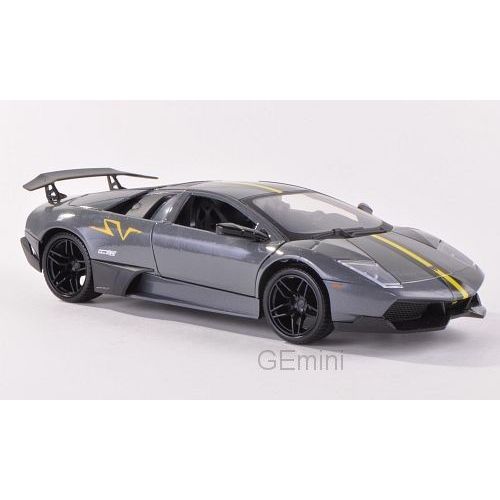 Lamborghini Murcielago Lp670-4 Sv Gris Métallisé 1/24 Motormax-Motormax