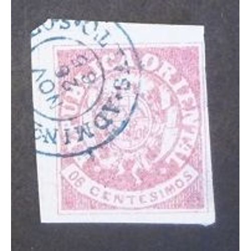 Uruguay Oblitéré N°18 De1864