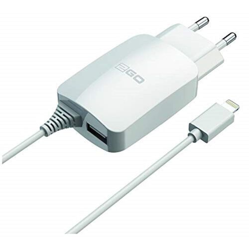 2go Chargeur 110 V-240 V 2100 Ma Pour Câble 2go Apple Lightning Blanc Pour Iphone