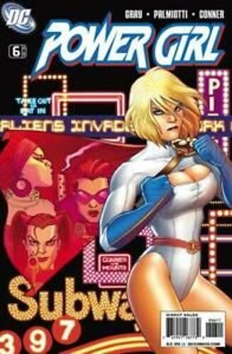 Power Girl # 6 ( V.O 2009 ) ** Amanda Conner Art & Cover ** Space Girls Gone Wild : Conclusion