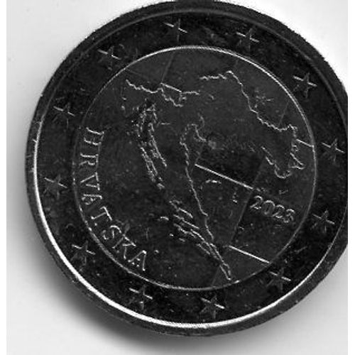 Croatie 2 Euros 2023 Série Courante