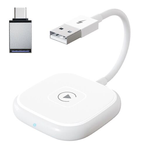 Adaptateur sans fil Carplay pour connexion automatique Wi-Fi 5 GHz Adaptateur Bluetooth Carplay pour modèle de voiture