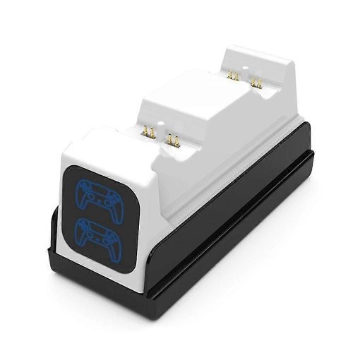 Chargeur Pour Manette Ps5, Avec Adaptateur Secteur À Charge Rapide Et Station D'accueil À Double Induction Pour Pl