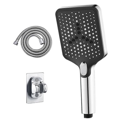 Robinet mitigeur de salle de bain portable haute pression, douche spa argent 3 modes, accessoires de camping