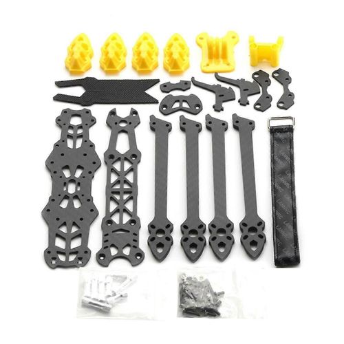 Kit De Châssis Pour Quadricoptère Mark4 7 Pouces 295 Mm, Bras De 5 Mm, Pour Drone Fpv Freestyle Et Rc Racing 7 Pouces Avec Yell-Yunong