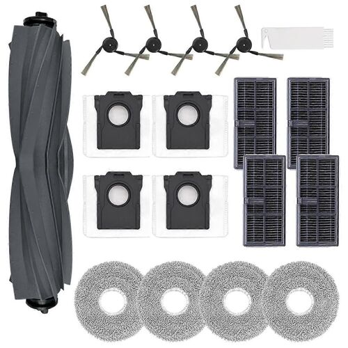 Kit d'accessoires pour aspirateur X40 Ultra et L40 Ultra, brosse latérale principale, filtre Hepa, chiffon de nettoyage anti-poussière