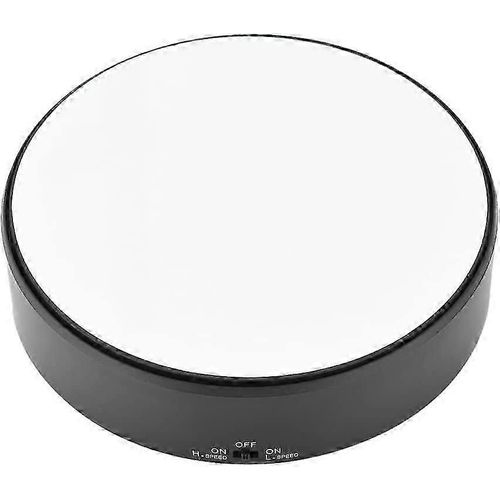 Présentoir À Bijoux Rotatif À 360°, Plateau Tournant Électrique À Vitesse Réglable