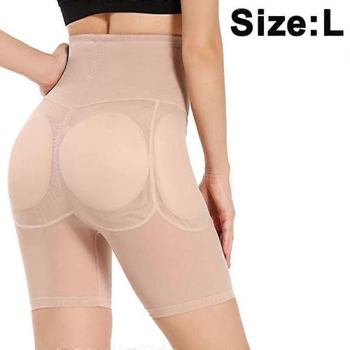 Culotte Gainante Taille Haute Pour Femme, 4 Coussinets Amovibles, Effet Gainant, Pour Les Hanches Et Les Fesses