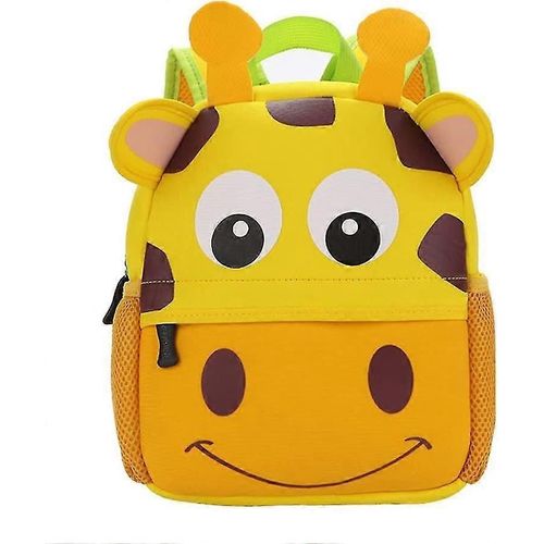 Sac à dos 3D pour enfants, motif dessin animé, animaux mignons, pour garçons de 2 à 6 ans