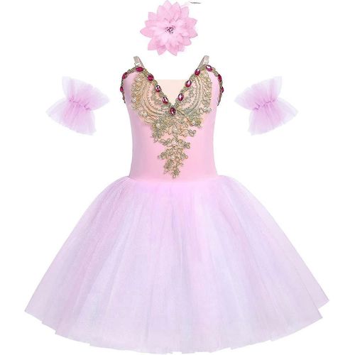 Robe De Danse À Paillettes Pour Filles, Tutu, Justaucorps, Ballerine, Princesse Féerique, Halloween, Tailles S À 2xl Et Xl