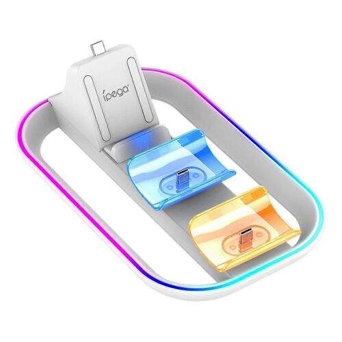 Support De Charge Pour Manette De Jeu À Distance Portal Remote Player, Double Chargeur Avec Rg