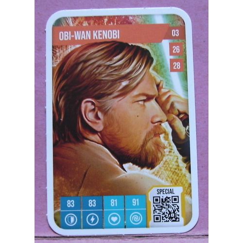 Carte Star Wars - Obi - Wan Kenobi - 03 - 26 - 28 - Spécial - Auchan 2025
