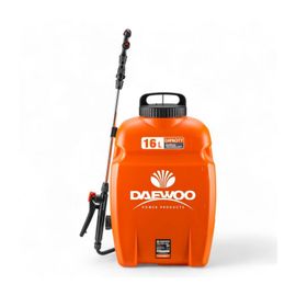 Pulvérisateur électrique sur batterie 16 litres DAEWOO, 5h d'autonomie, 4 bars de pression - DAPS16-B