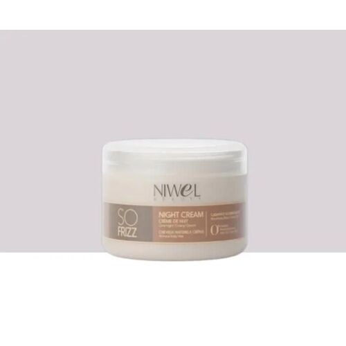 Masque Crème De Nuit - Niwel Beauty - So Frizz - 250ml - Cheveux Crépus - Nutrition Intense 