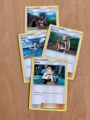 (267) Chrys + Apocyne + Néphie + Alyxia (Pokemon)