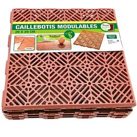 Caillebotis Plastiques - Vendus Par 5 Orange