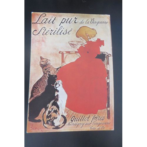 Ancienne Carte Postale Lait Pur Stérilisé De La Vingeanne - Quillot Frères