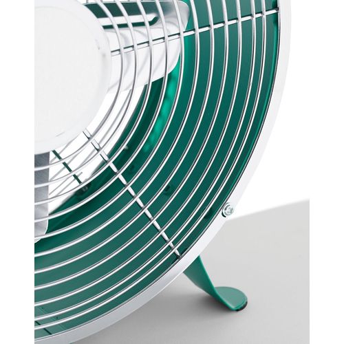 051 Ventilateur De Table Rétro Ø25.8cm Vert (vert)